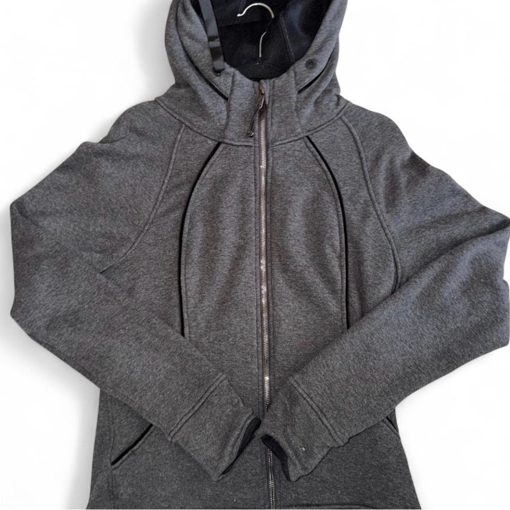 Women's Grey Fuzzy Lululemon Define Jacket! #lululemon